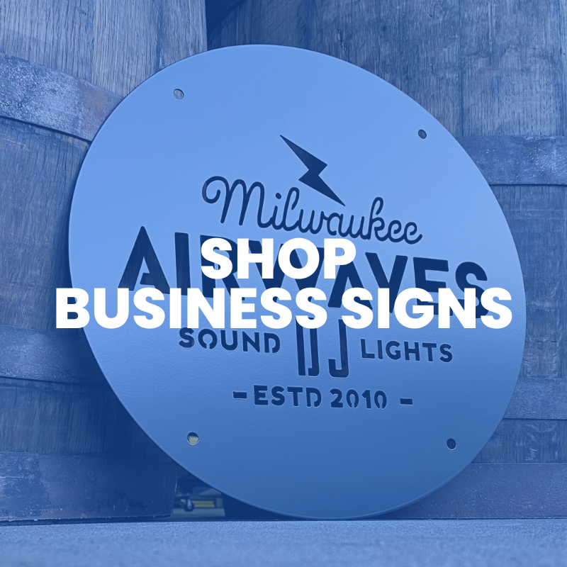 SHOP BUSINESS SIGNS