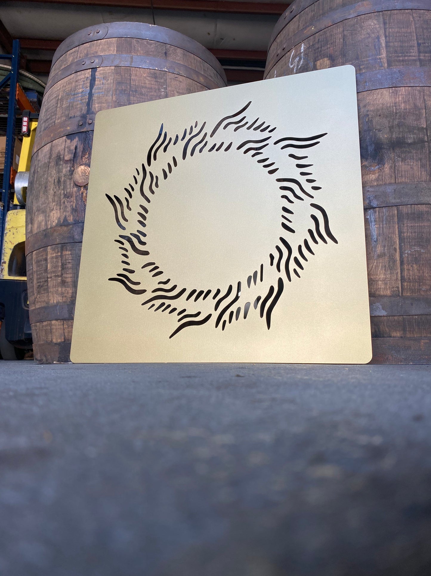 24” x 24” Metal Custom Logo Business Sign