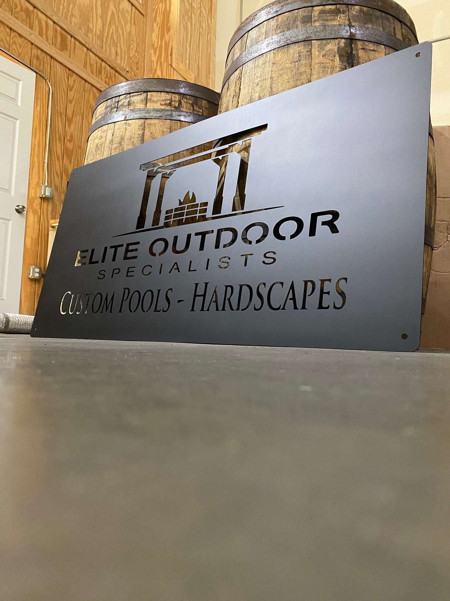 Large 24"x 48" Custom Business Sign