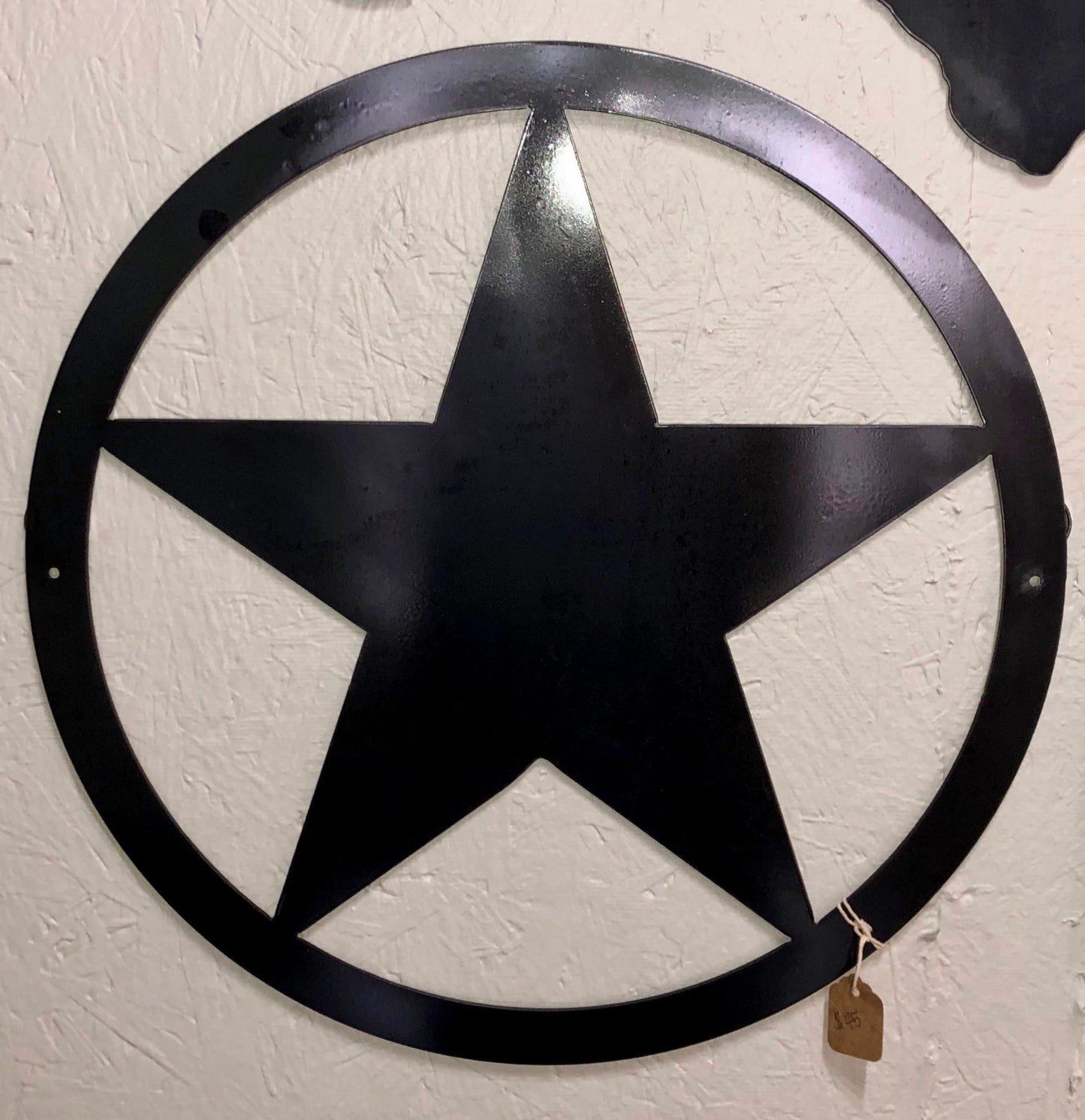 Metal LoneStar Sign Wall Hanging Sign