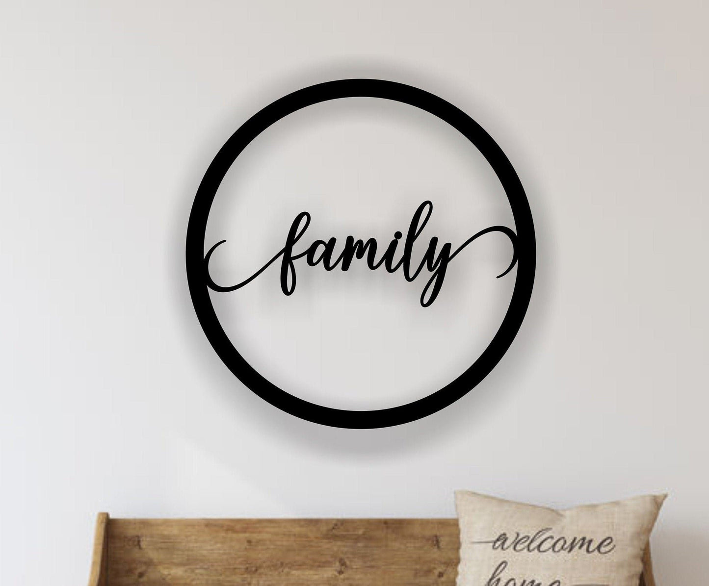 Family Entryway Decor Sign